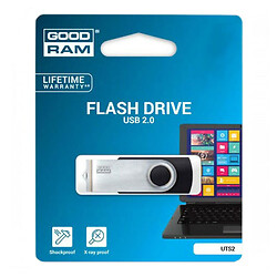 USB Flash GOODRAM UTS2, 16 Гб., Чорний