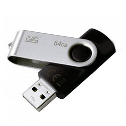 USB Flash GOODRAM UTS2, 64 Гб., Чорний