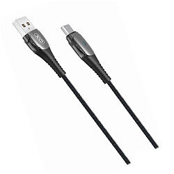 USB кабель XO NB145 Smart Chipset, Type-C, Черный