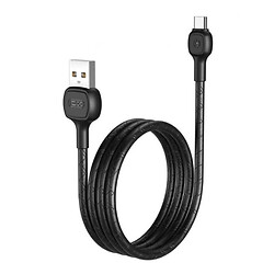 USB кабель XO NB169 Quick Charge, Type-C, 1.0 м., Чорний