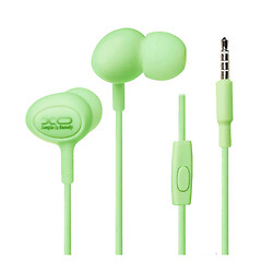 Наушники XO S6, С микрофоном, Зеленый