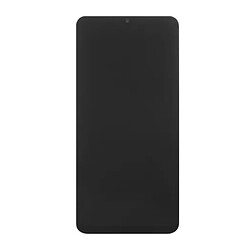 Дисплей (екран) Samsung A022 Galaxy A02, High quality, З рамкою, З сенсорним склом, Чорний