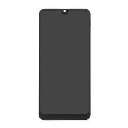 Дисплей (екран) Samsung A307 Galaxy A30s, З сенсорним склом, Без рамки, OLED, Чорний
