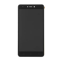 Дисплей (екран) Xiaomi Redmi Note 4X, High quality, З рамкою, З сенсорним склом, Чорний