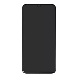 Дисплей (екран) Samsung A505 Galaxy A50 / A507 Galaxy A50s, З сенсорним склом, З рамкою, OLED, Чорний