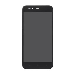 Дисплей (екран) Xiaomi Mi A1 / Mi5x, High quality, З рамкою, З сенсорним склом, Чорний