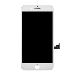 Дисплей (екран) Apple iPhone 7 Plus, Original (100%), З сенсорним склом, З рамкою, Білий