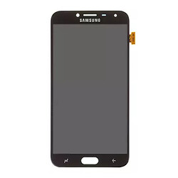 Дисплей (экран) Samsung J400 Galaxy J4, С сенсорным стеклом, Без рамки, IPS, Черный