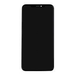 Дисплей (екран) Apple iPhone XS Max, З сенсорним склом, З рамкою, OLED, Чорний
