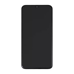 Дисплей (екран) Samsung A405 Galaxy A40, З сенсорним склом, З рамкою, OLED, Чорний
