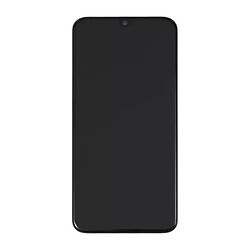 Дисплей (екран) Samsung A405 Galaxy A40, З сенсорним склом, З рамкою, Super Amoled, Чорний