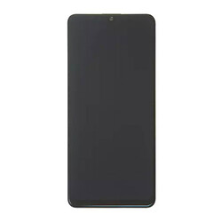 Дисплей (екран) Samsung A325 Galaxy A32, З сенсорним склом, З рамкою, Super Amoled, Чорний