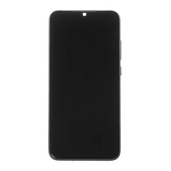 Дисплей (екран) Xiaomi Redmi Note 8, High quality, З рамкою, З сенсорним склом, Чорний