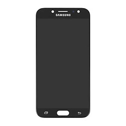 Дисплей (екран) Samsung J730 Galaxy J7, З сенсорним склом, Без рамки, IPS, Чорний