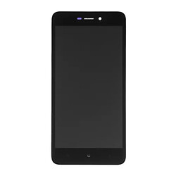 Дисплей (екран) Xiaomi Redmi 4a, High quality, З рамкою, З сенсорним склом, Чорний