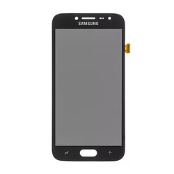Дисплей (екран) Samsung J250 Galaxy J2, З сенсорним склом, Без рамки, OLED, Чорний
