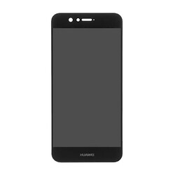 Дисплей (екран) Huawei Nova 2, High quality, З рамкою, З сенсорним склом, Чорний