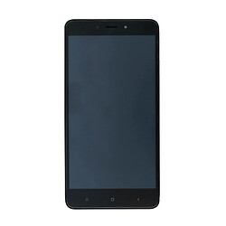 Дисплей (екран) Xiaomi Redmi Note 4, High quality, З рамкою, З сенсорним склом, Чорний