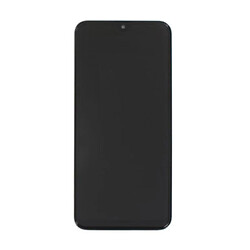 Дисплей (екран) Samsung A202F Galaxy A20e, Original (100%), З сенсорним склом, З рамкою, Чорний