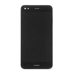 Дисплей (екран) Huawei Nova Lite 2017 / P9 Lite Mini / Y6 Pro 2017, High quality, З рамкою, З сенсорним склом, Чорний