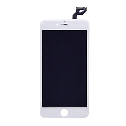 Дисплей (екран) Apple iPhone 6S Plus, Original (100%), З сенсорним склом, З рамкою, Білий