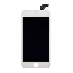 Дисплей (екран) Apple iPhone 6 Plus, Original (PRC), З сенсорним склом, З рамкою, Білий