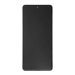 Дисплей (екран) Samsung M515 Galaxy M51, З сенсорним склом, З рамкою, Super Amoled, Чорний