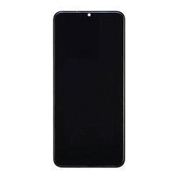 Дисплей (екран) Huawei Honor 9A / Y6P, High quality, З рамкою, З сенсорним склом, Чорний