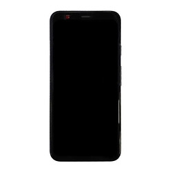 Дисплей (экран) Google Pixel 4, Original (PRC), С сенсорным стеклом, С рамкой, Черный