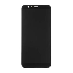 Дисплей (экран) Meizu M8c, High quality, С рамкой, С сенсорным стеклом, Черный