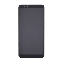 Дисплей (екран) Huawei Honor 7X, High quality, З рамкою, З сенсорним склом, Чорний