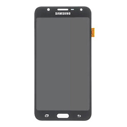 Дисплей (екран) Samsung J701F Galaxy J7 Neo, З сенсорним склом, Без рамки, OLED, Чорний
