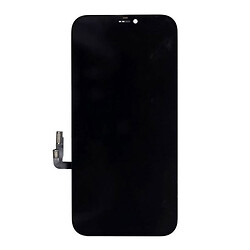 Дисплей (екран) Apple iPhone 12 / iPhone 12 Pro, З сенсорним склом, З рамкою, Amoled, Чорний