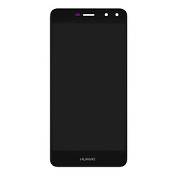 Дисплей (екран) Huawei Honor 6 Play / Nova Young / Y5 2017 / Y6 2017, High quality, З сенсорним склом, З рамкою, Чорний