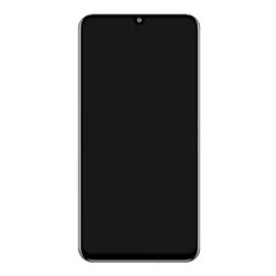 Дисплей (екран) Huawei P Smart S / Y8P, З сенсорним склом, З рамкою, OLED, Чорний