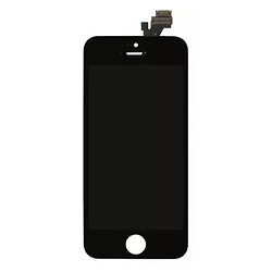 Дисплей (екран) Apple iPhone 5C, Original (PRC), З сенсорним склом, З рамкою, Чорний