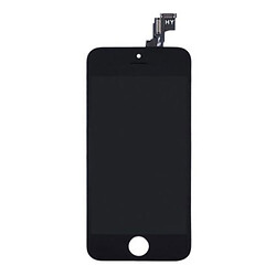 Дисплей (екран) Apple iPhone 5C, Original (100%), З сенсорним склом, З рамкою, Чорний