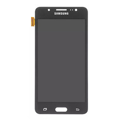 Дисплей (екран) Samsung J510 Galaxy J5 / J5108 Galaxy J5 Duos, З сенсорним склом, Без рамки, OLED, Чорний