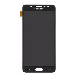 Дисплей (екран) Samsung J510 Galaxy J5 / J5108 Galaxy J5 Duos, З сенсорним склом, Без рамки, Amoled, Чорний