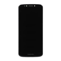 Дисплей (экран) Motorola XT1924 Moto E5 Plus, High quality, С сенсорным стеклом, С рамкой, Черный