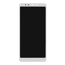 Дисплей (екран) Xiaomi Redmi 5, Original (PRC), З сенсорним склом, Без рамки, Білий