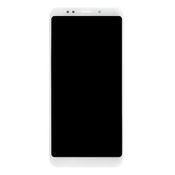 Дисплей (екран) Xiaomi Redmi 5, Original (PRC), З сенсорним склом, З рамкою, Білий