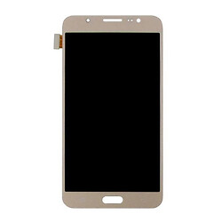 Дисплей (екран) Samsung J710 Galaxy J7, З сенсорним склом, Без рамки, IPS, Золотий