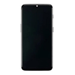 Дисплей (екран) OnePlus 6T, З сенсорним склом, З рамкою, Amoled, Чорний