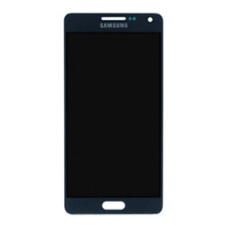 Дисплей (екран) Samsung A500F Galaxy A5 / A500H Galaxy A5, З сенсорним склом, Без рамки, Amoled, Чорний