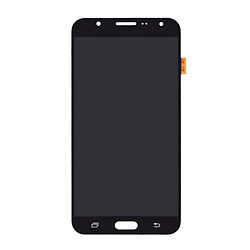 Дисплей (екран) Samsung J700F Galaxy J7 / J700H Galaxy J7, З сенсорним склом, Без рамки, Super Amoled, Чорний
