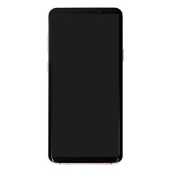 Дисплей (екран) Samsung G965F Galaxy S9 Plus, З сенсорним склом, Без рамки, Amoled, Чорний