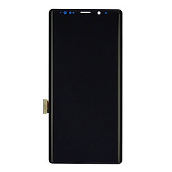 Дисплей (екран) Samsung N960 Galaxy Note 9, З сенсорним склом, Без рамки, Super Amoled, Чорний
