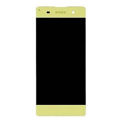 Дисплей (екран) Sony F3111 Xperia XA / F3112 Xperia XA Dual / F3113 Xperia XA / F3115 Xperia XA / F3116 Xperia XA Dual, Original (PRC), З сенсорним склом, Без рамки, Золотий