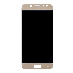 Дисплей (екран) Samsung J530 Galaxy J5, З сенсорним склом, Без рамки, OLED, Золотий